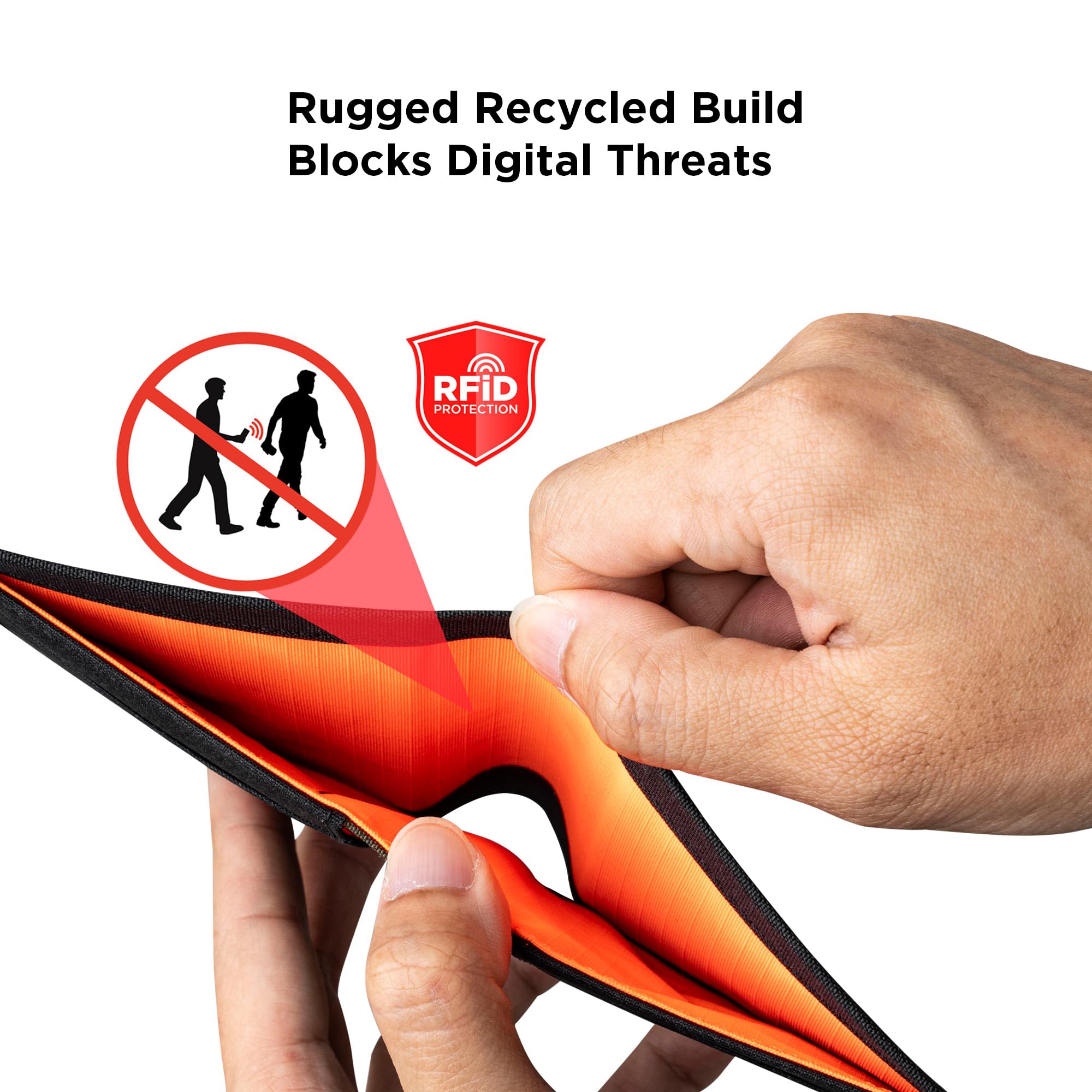 ALPAKA Ark Bifold Cash Wallet - Minimalist Front Pocket Wallet for Men Daily Use,Magnetic Closure for Security - Image 4