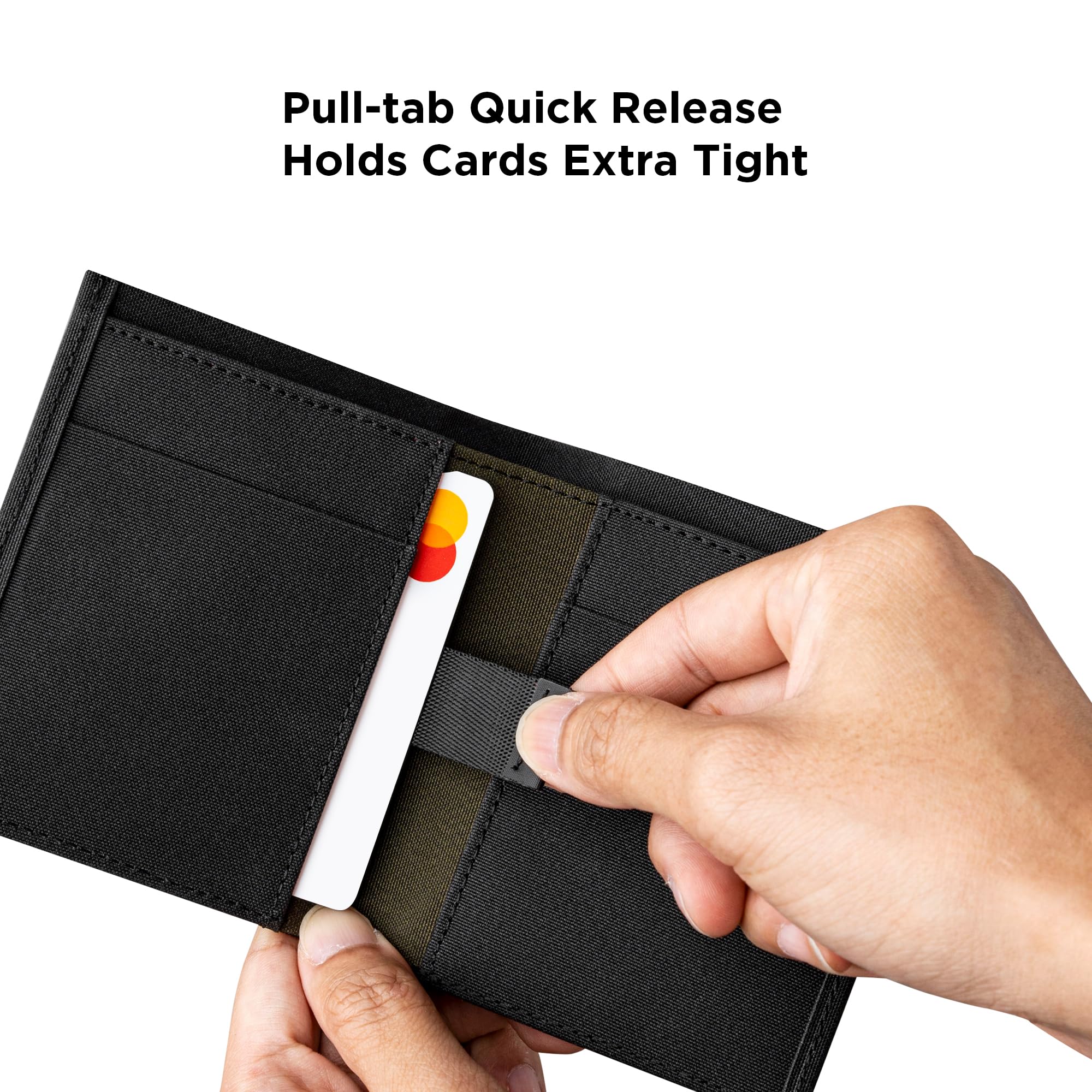 ALPAKA Ark Bifold Cash Wallet - Minimalist Front Pocket Wallet for Men Daily Use,Magnetic Closure for Security - Image 5