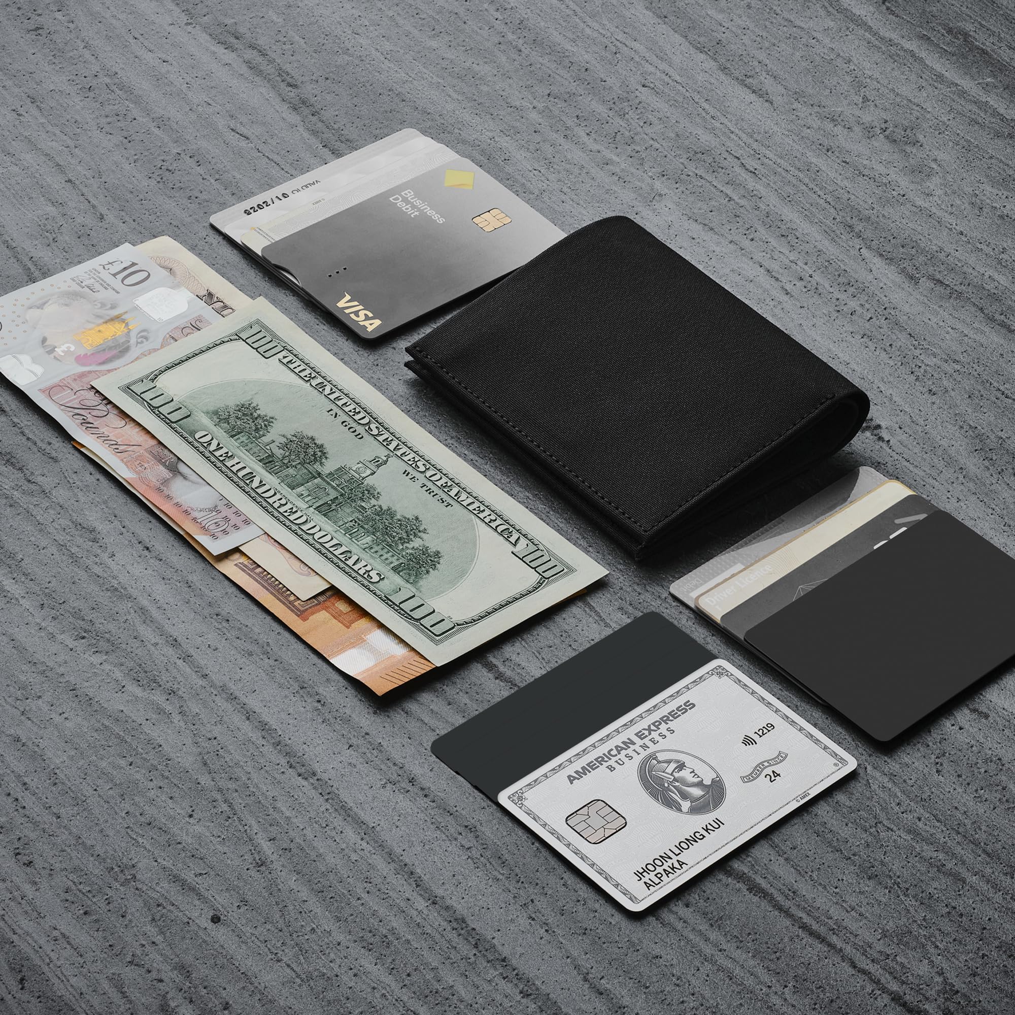 ALPAKA Ark Bifold Cash Wallet - Minimalist Front Pocket Wallet for Men Daily Use,Magnetic Closure for Security - Image 6