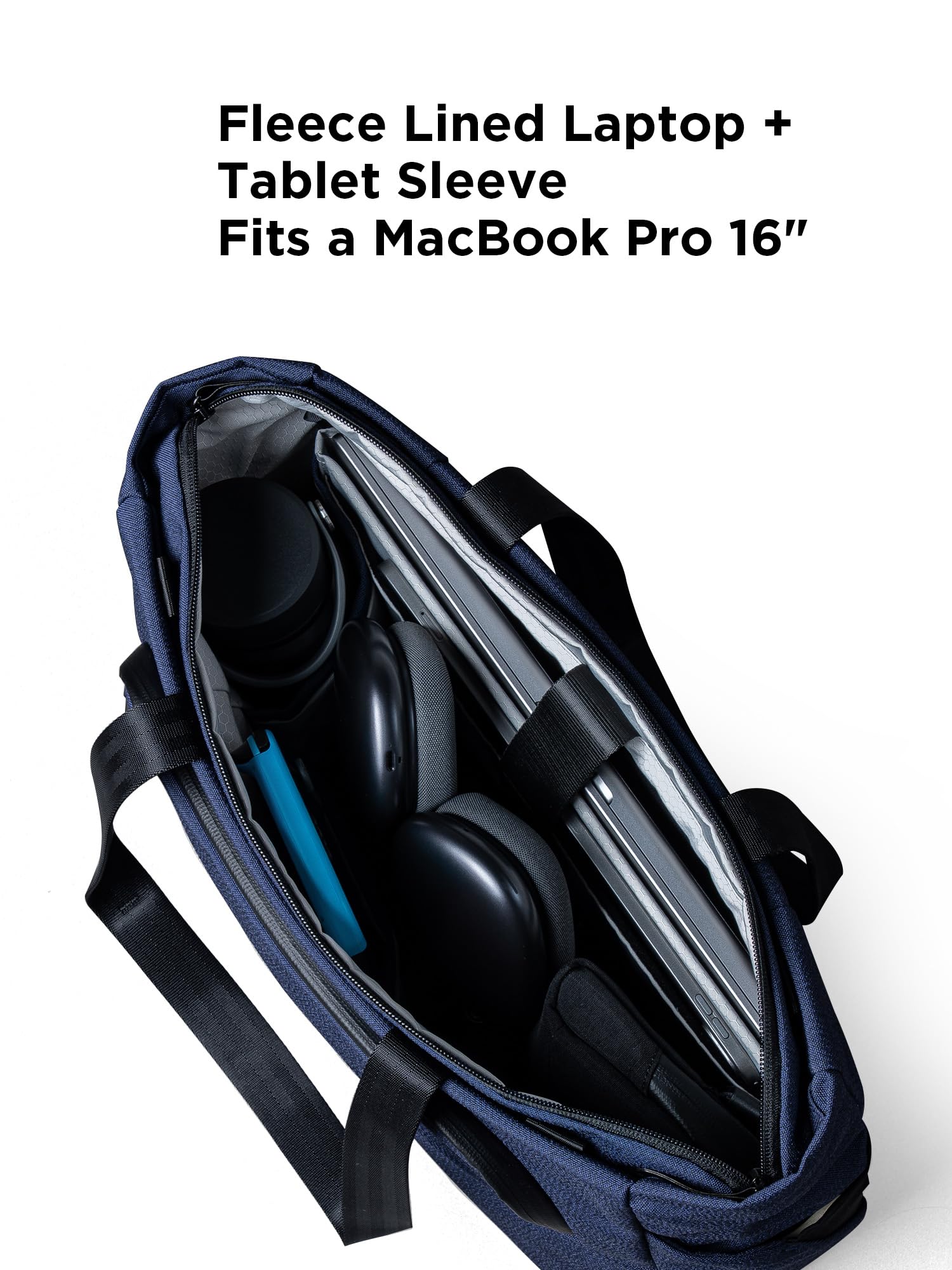 ALPAKA Bravo Tote Bag 14 L, Weatherproof 16 Inch Laptop Briefcase for Men & Women, Travel Tote with Adjustable Shoulder Strap - Image 5