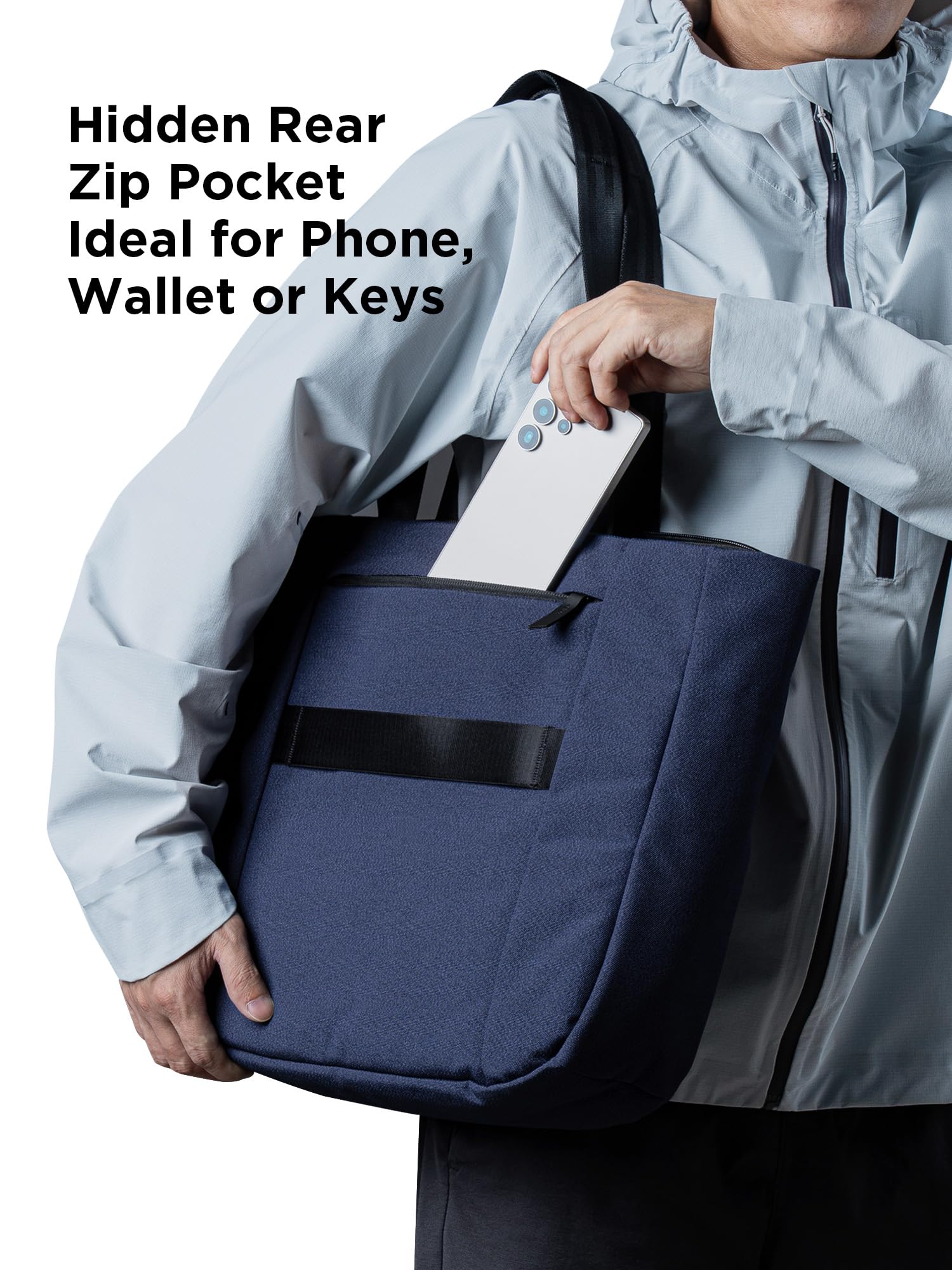 ALPAKA Bravo Tote Bag 14 L, Weatherproof 16 Inch Laptop Briefcase for Men & Women, Travel Tote with Adjustable Shoulder Strap - Image 7