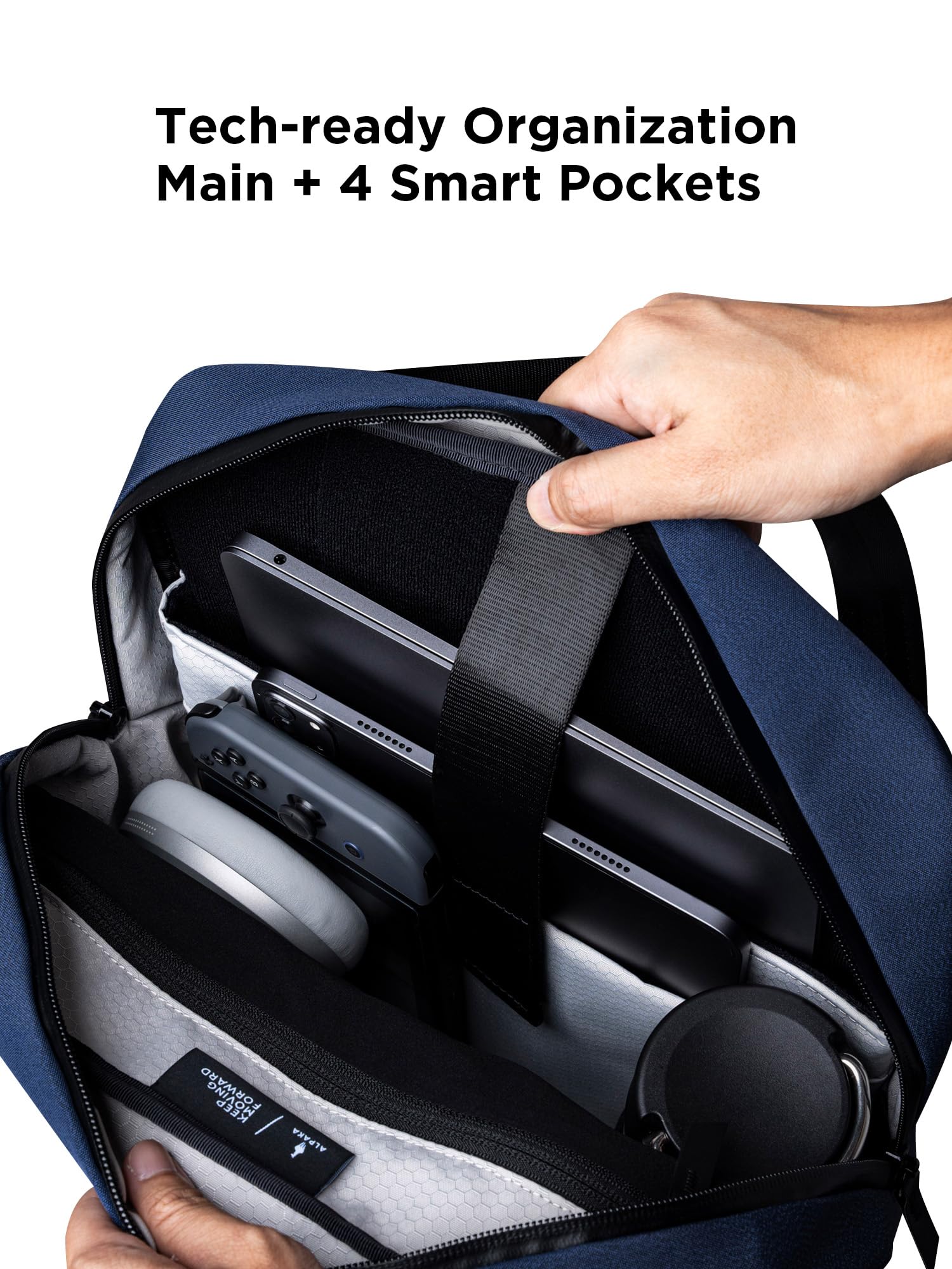 ALPAKA Bravo Totepack 13L - Convertible Backpack Tote For Men, Laptop Tote Bag for Women Fits a 16-Inch Macbook Pro - Travel - Image 3