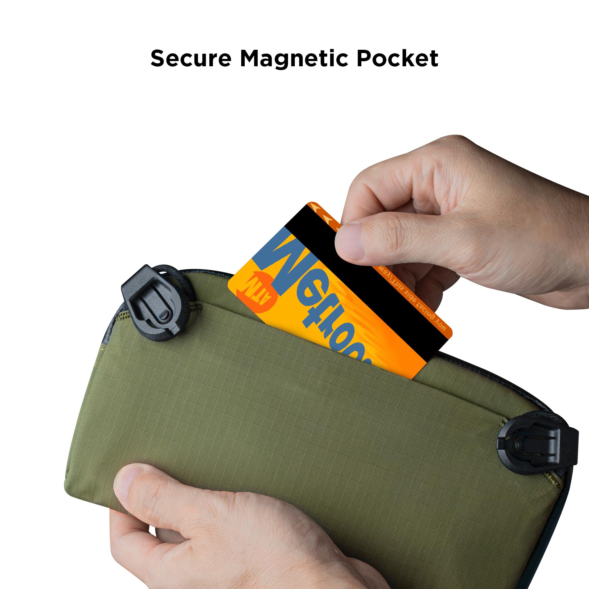 ALPAKA Flight Pouch - Compact Travel Bag (0.3L), Fits Phone and Passport, Travel Purse for Men, YKK Zipper Main Compartment - Image 5