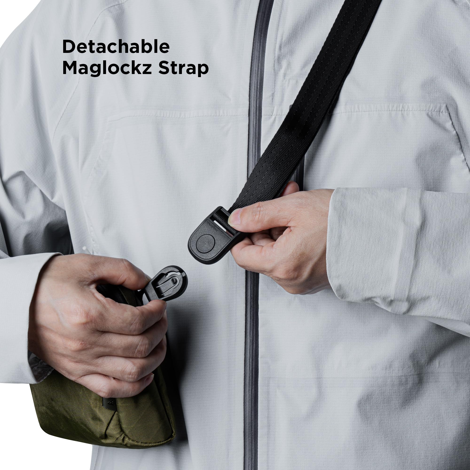 ALPAKA Flight Sling bag 1L - Small Men's Crossbody Bag Construct with YKK Zipper, Adjustable & Detachable Shoulder Strap - Image 6