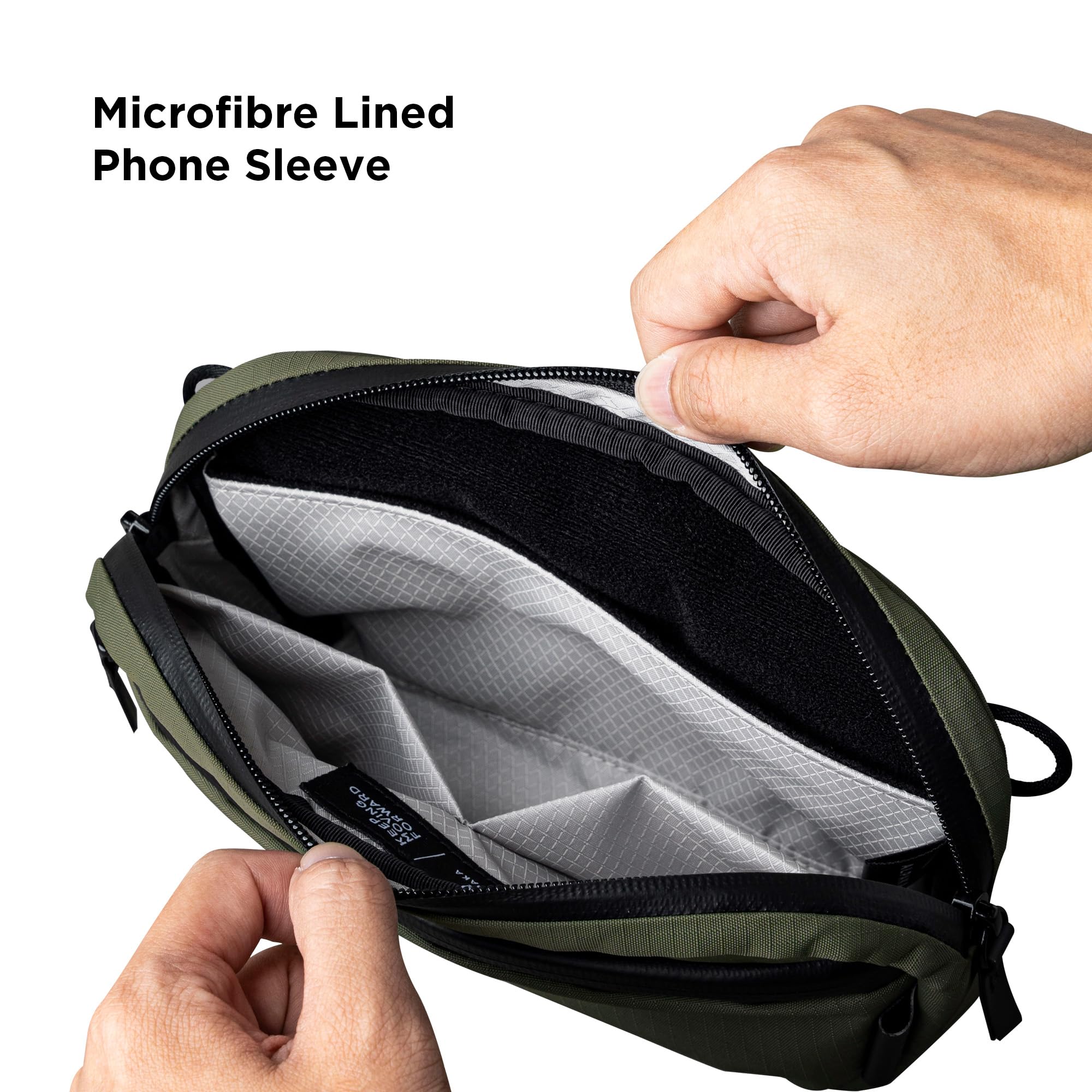 ALPAKA Flight Sling Bag 1L - Small Men's Crossbody Bag with Adjustable & Detachable Shoulder Strap - Tech Organizer - Image 5