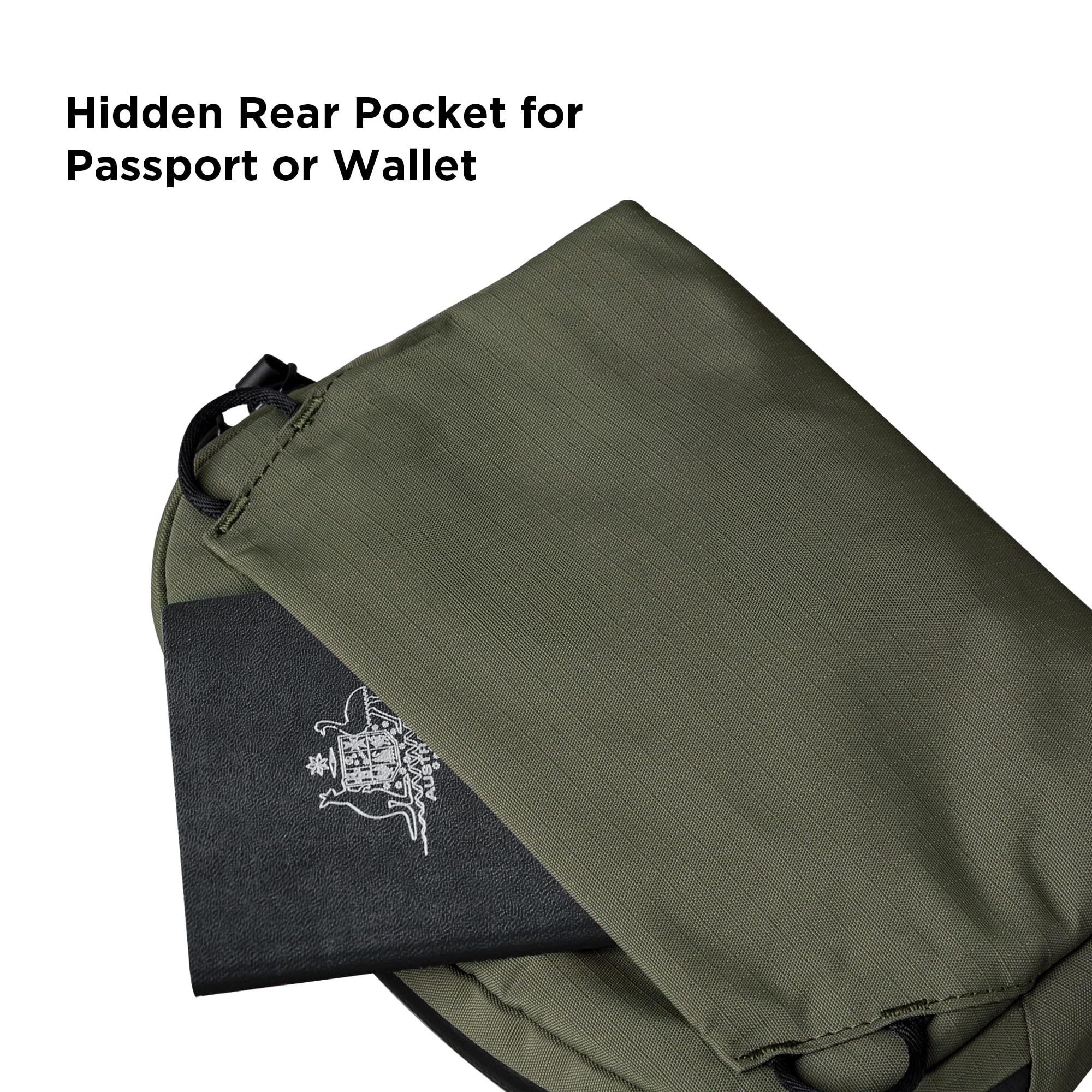 ALPAKA Flight Sling Bag 1L - Small Men's Crossbody Bag with Adjustable & Detachable Shoulder Strap - Tech Organizer - Image 6