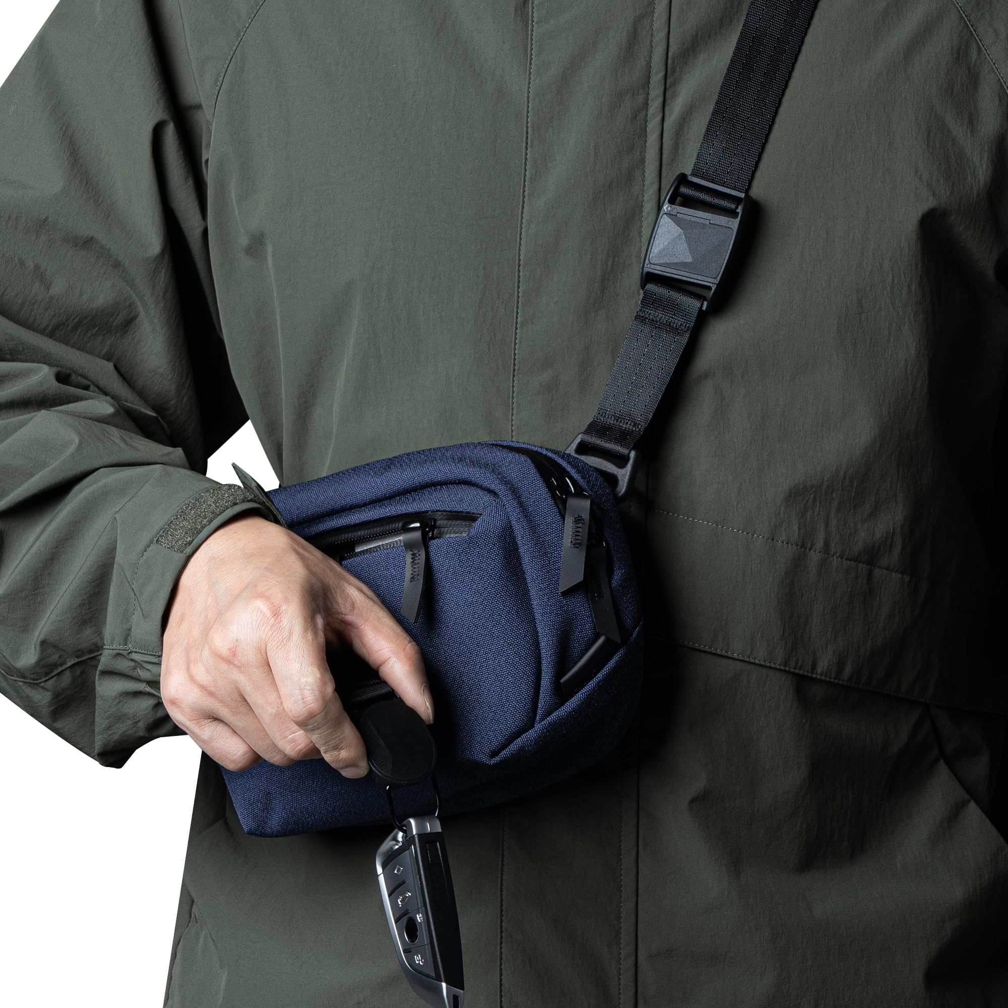 ALPAKA Go Sling Nano 1.6L Compact Camera Sling Bag for Men - Small EDC Crossbody Bag for Point & Shoot Cameras - Image 6