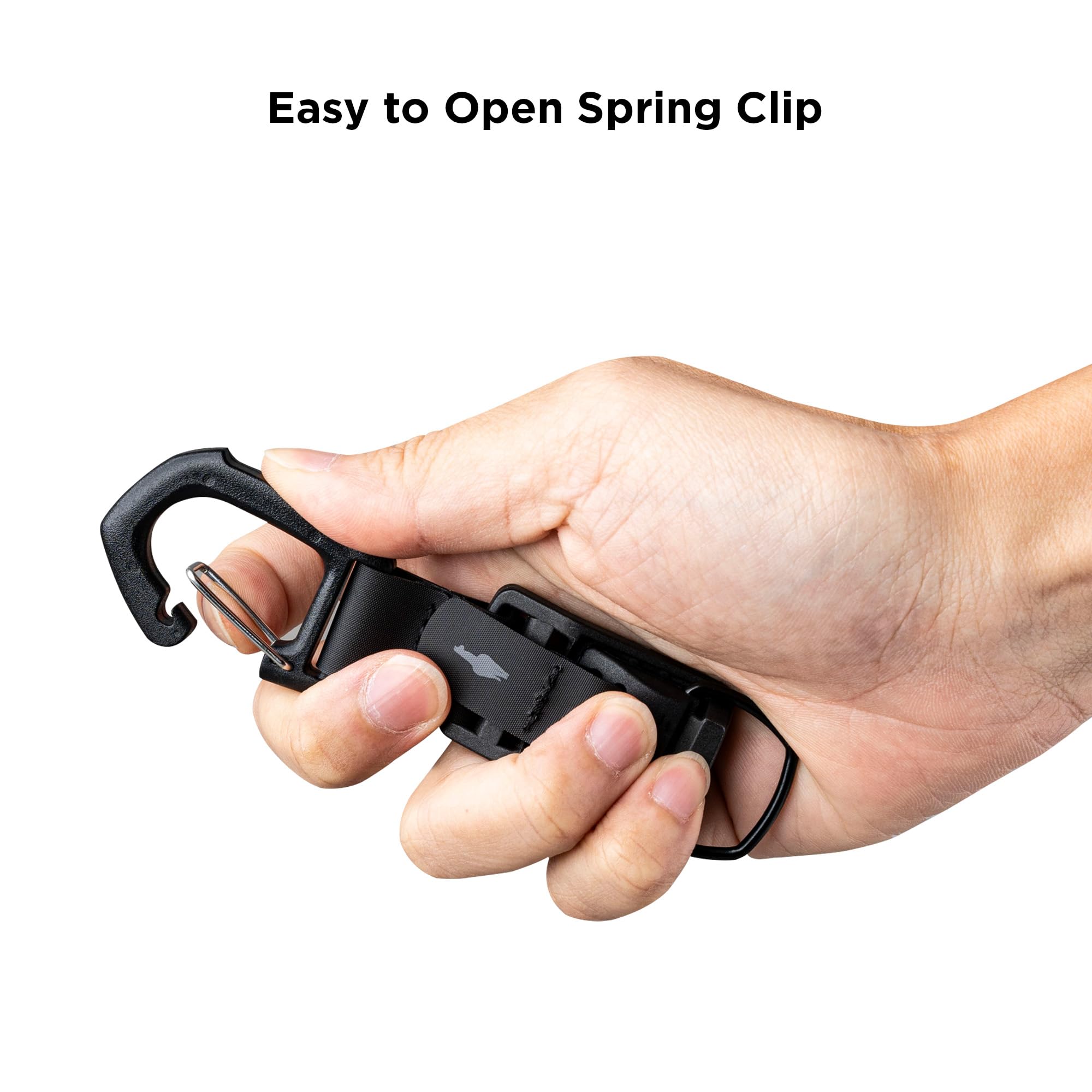 ALPAKA HUB Carabiner - Quick Release Keychain with Magnetic Belt Clip - EDC Carabiner for Keys - Tactical Gear & Backpack Accessories - Attach to ALPAKA Sling Bag, Belt Loops - Image 5