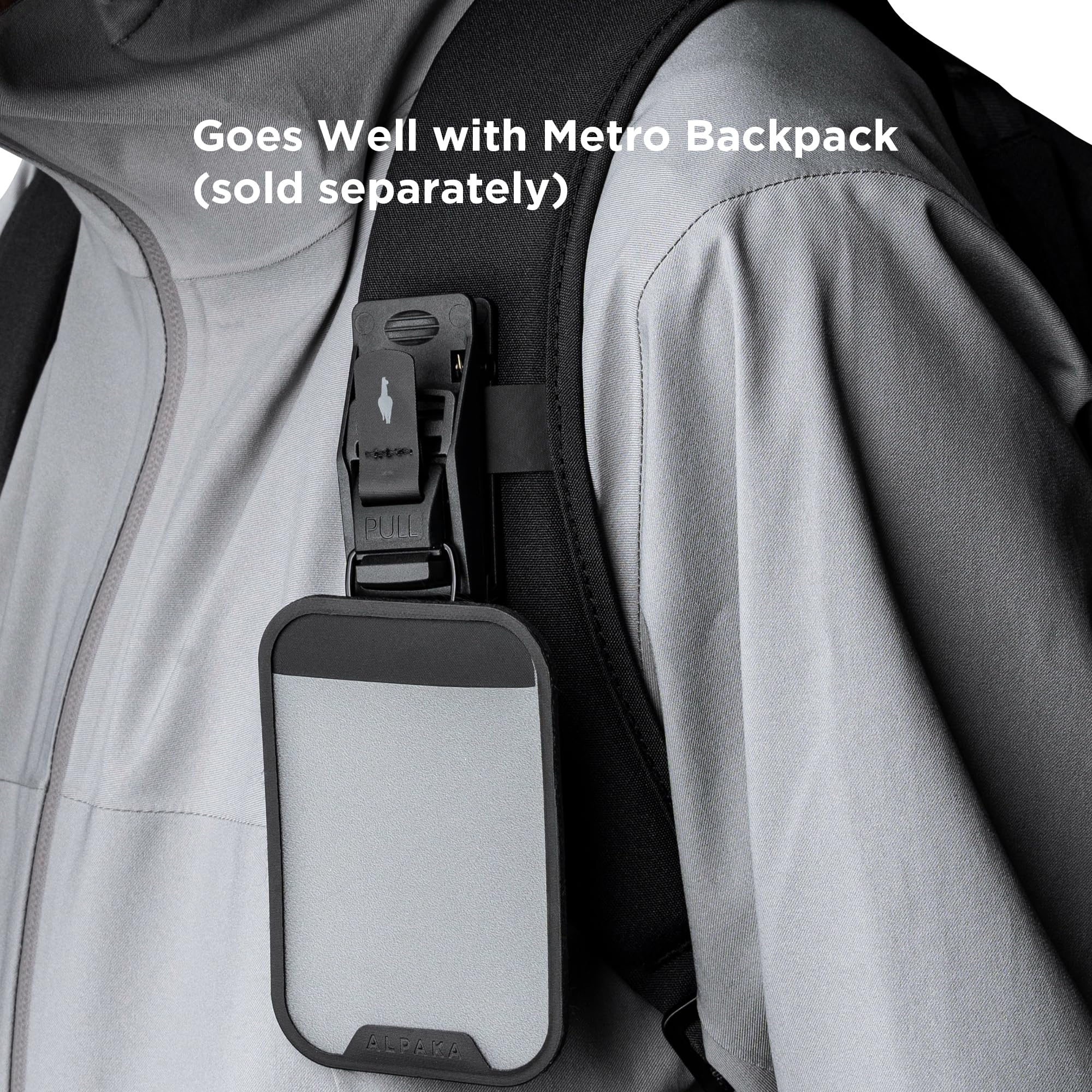 ALPAKA HUB Keychain: Key Organizer with Quick Release System - EDC Tactical Keychain Clip for Belt Backpack & MOLLE - Minimalist Key Holder with Fidlock Magnets - Ideal for Daily Use & Travel - Image 7