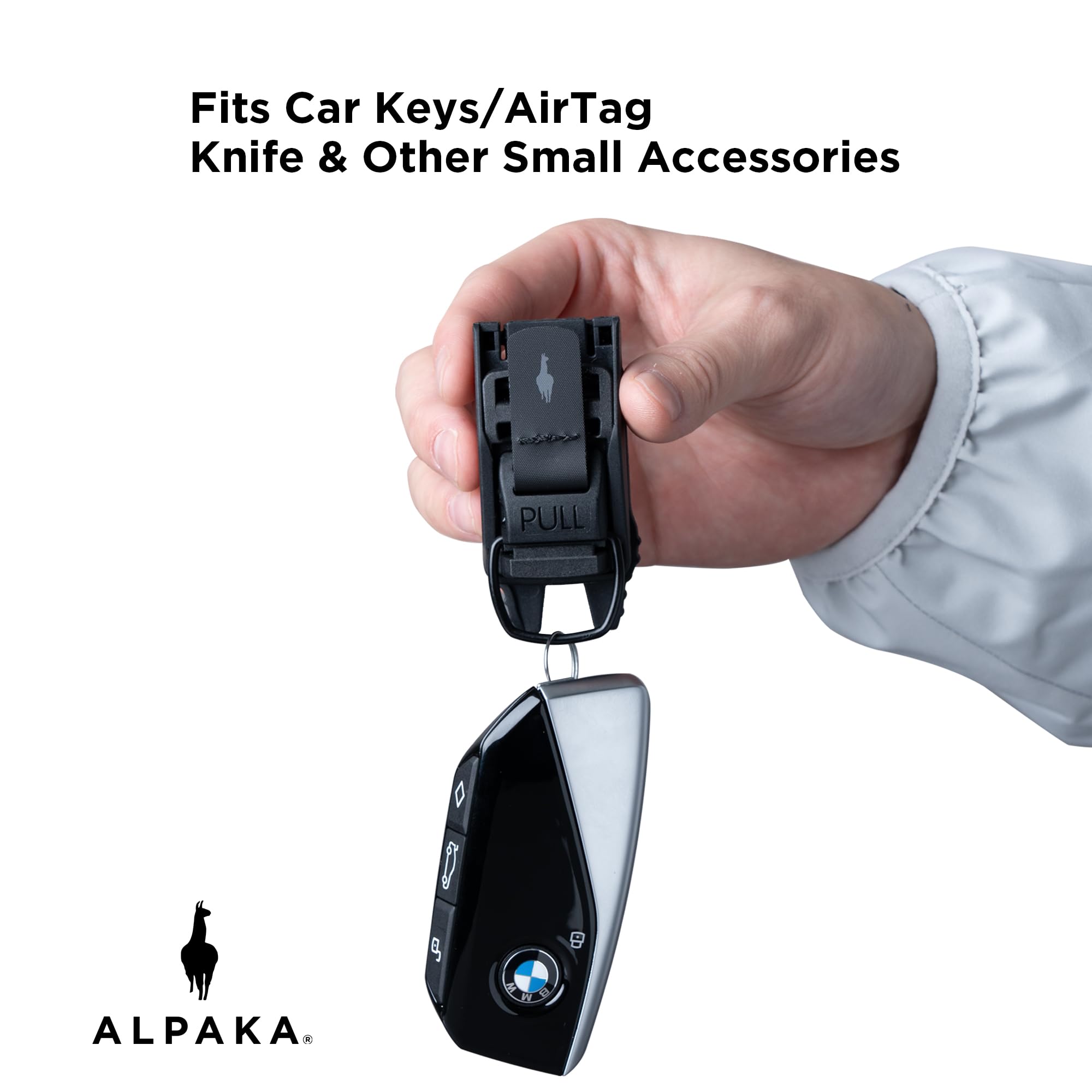 ALPAKA HUB Tactical Clip - EDC Gear Clips - MOLLE Accessories - HUB Keychain - Webbing Belt Clip with Locking Mechanism, Compatible HUB Ecosystem - Image 8