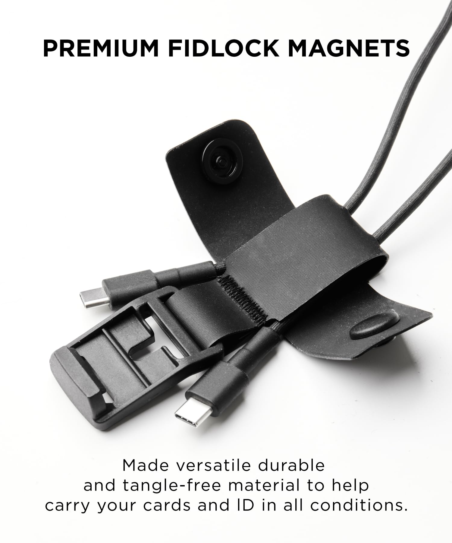 ALPAKA HUB USB Lanyard, Type-C to USB-C Connector Cable, 60W USB C Charger Cable with Magnetic Clip 3 - ft, Type C USB Cable for iPhone 15 & 16 Series, iPad mini 6 & Pro 2021, MacBook Pro 2020 - Image 4