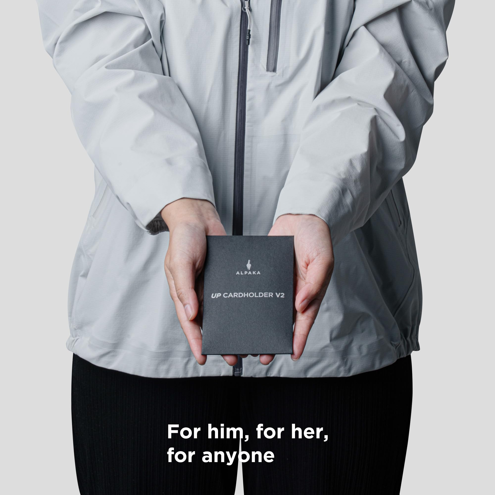 ALPAKA Up Card Holder: Minimalist Wallet for 4 Cards with Pull Tab Access, Slim Front Pocket Cardholder, Compact Credit Card Case, Everyday Carry Organizer, Hot Orange X-Pac VX21 - Image 7