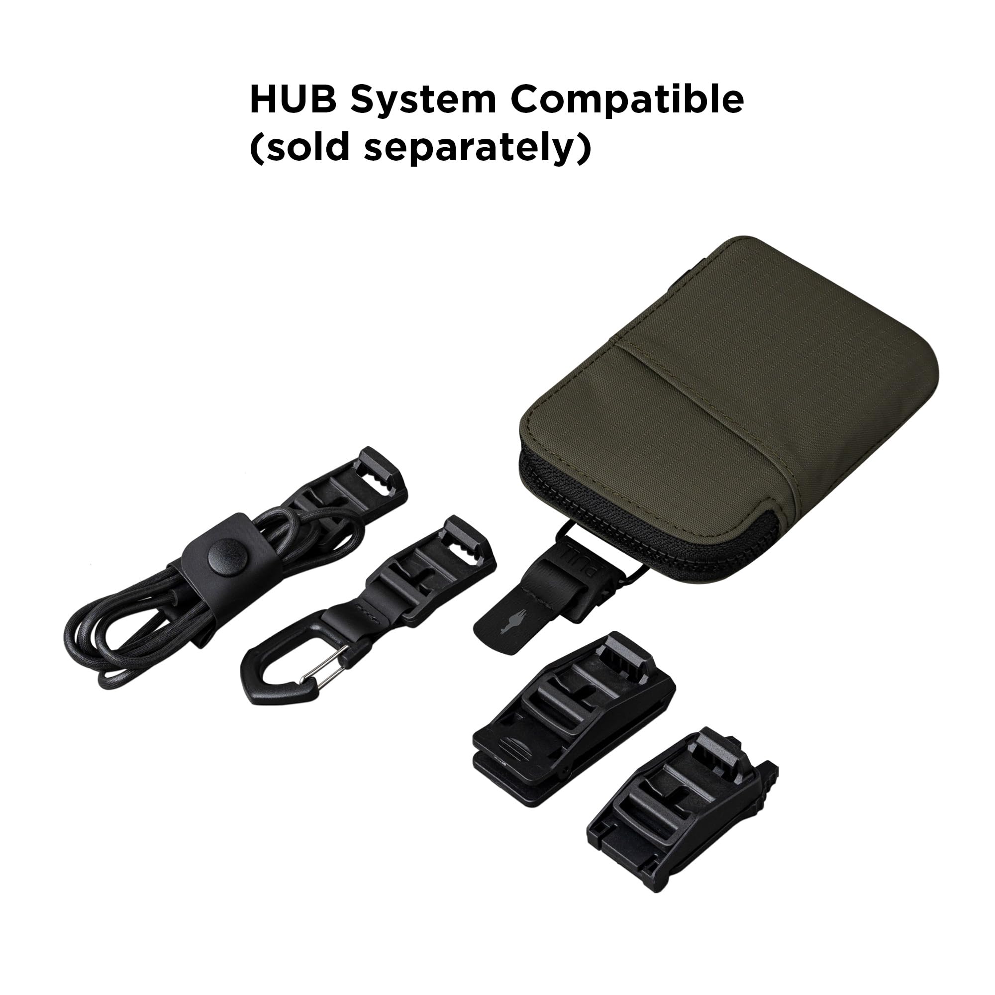 ALPAKA Zip Card Pouch - Holds 12-20 Cards, Cash Made With Weatherproof Fabric, YKK Zipper, RFID Blocking Card Wallet and Coin Pouch for Men - Image 6