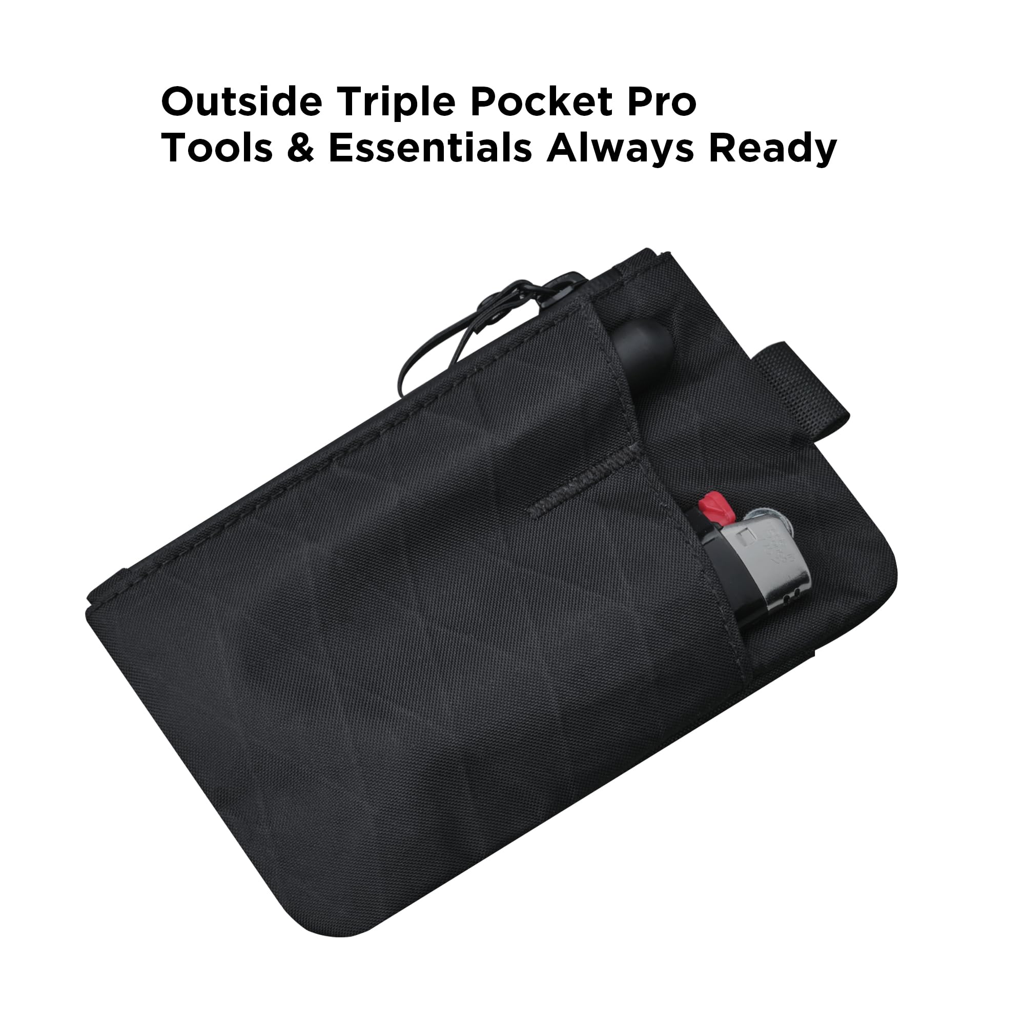 ALPAKA Zip Pouch Pro - Minimalist Zipper Wallet - with RFID Blocking ID Card Holder Wallet with Zipper for Men with Multi-tool Slot - Image 4