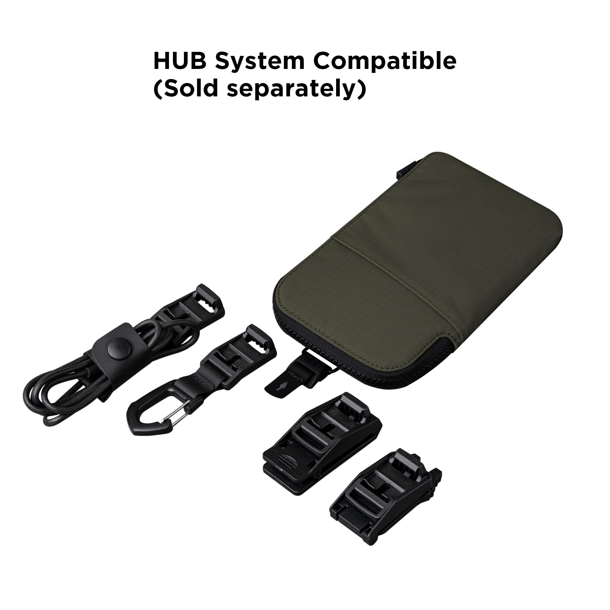 ALPAKA Zip Travel Wallet - Store Your Travel Accessories Efficiently - 3 Internal Pockets For Your Passport and More - 2 Card Slots - Made From Recycled and RFID-Protective Material - Image 7